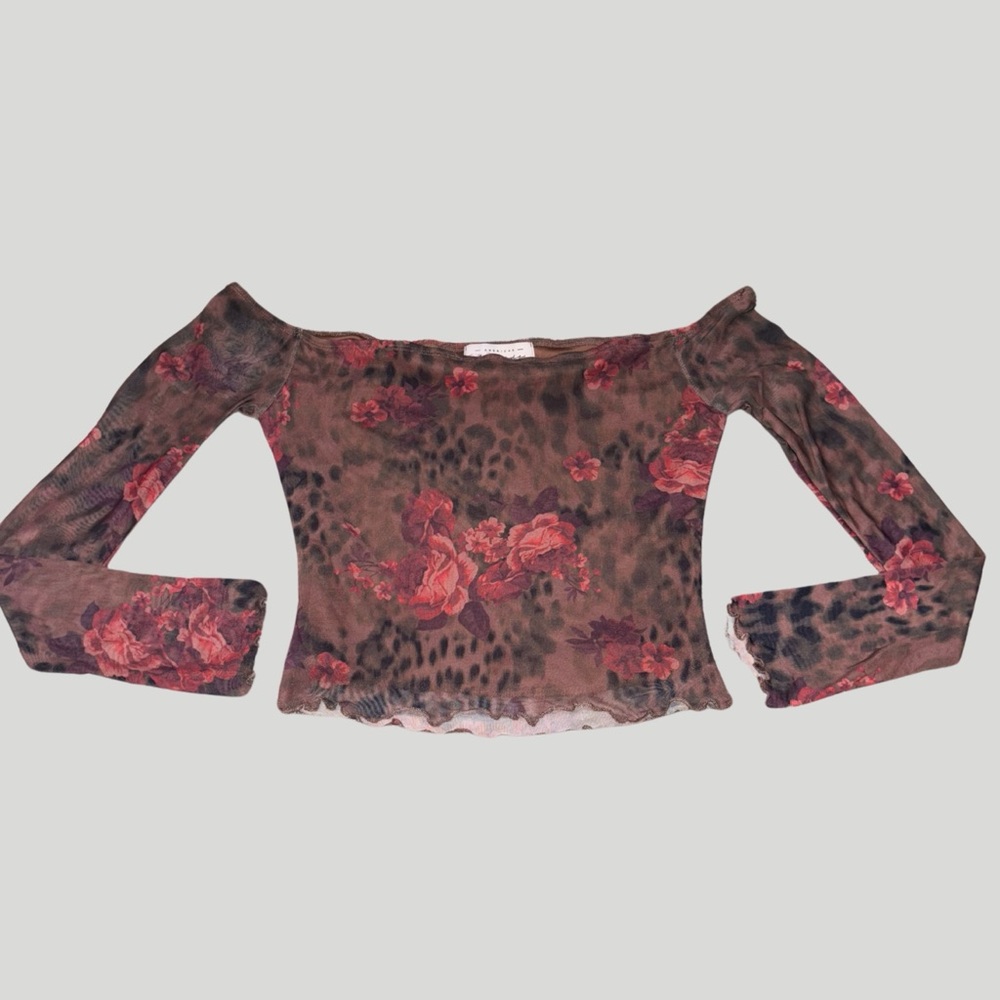 Floral Off-Shoulder Top
